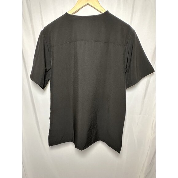 NWOT Scrub Women's Stretch XL V-Neck Top with Breast & Hip Pockets - Picture 3 of 12